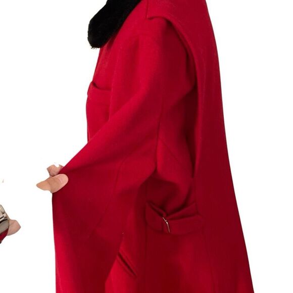 Jonathan Michael Vintage Wool Faux Fur collar - Picture 6 of 14